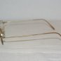 Brand New Calvin Klein Gold Eyeglasses: Mod. 342 (525) 46-20 & Case