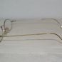 Brand New Calvin Klein Gold Eyeglasses: Mod. 143 (525) 45-20 & Case