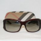 Brand New Burberry Burgundy Sunglasses: Mod. 4037 & Case