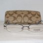 Brand New Coach Slate Eyeglasses: Mod. Sherri & Case