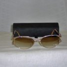 Brand New Cazal Shiny Gold Sunglasses: Mod. 276 & Case
