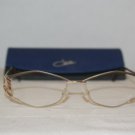 Brand New Cazal Shiny Gold Eyeglasses: Mod. 456 (341) 53-16 & Case