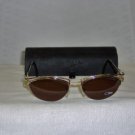 Brand New Cazal Gold Metal Sunglasses: Mod. 296 & Case