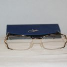 B. New Cazal Brown & Gold Eyeglasses: Mod. 470 & Case