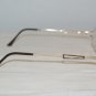 B. New Cazal Brown & Gold Eyeglasses: Mod. 470 & Case