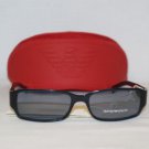 B. New Emporio Armani Blue Sunglasses: Mod. 9045 & Case