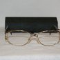 Brand New Cazal Floral Gold Eyeglasses: Mod. 276 & Case
