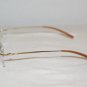 Brand New DKNY Shiny Gold Eyeglasses: Mod. 6238 & Case