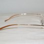 Brand New DKNY Shiny Gold Eyeglasses: Mod. 6238 & Case