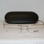 Brand New DKNY Shiny Gold Eyeglasses: Mod. 6238 & Case