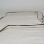 B. New Valentino Gunmetal Eyeglasses: Mod. 5337 & Case