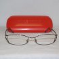 B. New Valentino Gunmetal Eyeglasses: Mod. 5337 & Case