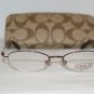 Brand New Coach Bordeaux Eyeglasses: Mod. Lily & Case
