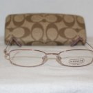 Brand New Coach Rose Eyeglasses: Mod. Reagan & Case