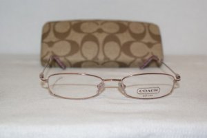 Brand New Coach Rose Eyeglasses: Mod. Reagan & Case