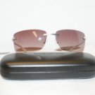 New Ralph Lauren Silver Sunglasses: Mod 893/U/S & Case