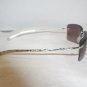 New Ralph Lauren Silver Sunglasses: Mod 893/U/S & Case