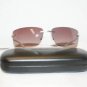 New Ralph Lauren Silver Sunglasses: Mod 893/U/S & Case