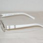Brand New Vogue Shiny Silver Eyeglasses: Mod. 3713-B (323) 51-17 & Case