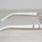 Brand New Vogue Shiny Silver Eyeglasses: Mod. 3713-B (323) 51-17 & Case