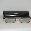 New Saks Fifth Avenue Gunmetal Sunglasses: 16 & Case