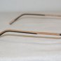 New BCBG Maxazria Gunmetal Eyeglasses: Mod. Cyprus 52-18 & Case