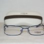 Brand New Vogue Shiny Blue Eyeglasses: Mod. 3726-B (877) 52-17 & Case