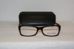 New Dolce & Gabbana Brown Eyeglasses: Mod. 3075 & Case