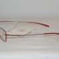 New Emporio Armani Red Eyeglasses: Mod. 9126 & Case