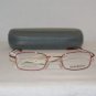 New Emporio Armani Red Eyeglasses: Mod. 9126 & Case