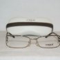 Brand New Vogue Light Gold Eyeglasses: Mod. 3726-B (848) 54-17 & Case
