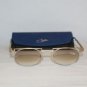 New Cazal Silver & Gold Sunglasses: Mod. 759 & Case