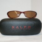 New Ralph By Ralph Lauren Brown Sunglasses 7508 & Case
