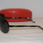 Brand New Valentino Black Horn Sunglasses: Mod. 1188 (SUP) 73-10 & Case