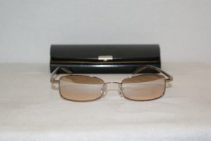 New Saks Fifth Avenue Light Bronze Sunglasses: 16 &Case