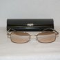 New Saks Fifth Avenue Light Bronze Sunglasses: 16 &Case