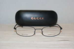 Brand New Gucci Black Eyeglasses: Mod. 1765 & Case
