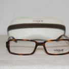 Brand New Vogue Havana Eyeglasses: Mod. 2666A (1553) 52-16 & Case