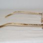 New Miu Miu Gold Eyeglasses: Mod. VMU 61E 52-17 & Case