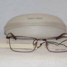 New Giorgio Armani Burgundy Eyeglasses: Mod. 289 & Case
