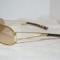 Brand New Ralph Lauren Gold Sunglasses: Mod. 884 & Case