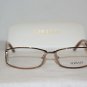 Brand New Versace Brown Eyeglasses: Mod. 1162 (1052) 53-16 & Case