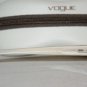 Brand New Vogue Black Beige Eyeglasses: Mod. 2666A (1345) 54-16 & Case