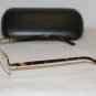 Brand New Ralph Lauren Light Gold Eyeglasses: Mod. 5056 (9116) 51-16 & Case