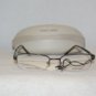 New Giorgio Armani Gunmetal Eyeglasses: Mod. 267 & Case