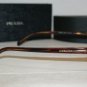 Brand New Prada Brown Eyeglasses: Mod. VPR 08N (7JQ-1O1) 55-18 & Case