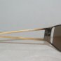 Brand New New Miu Miu Gold Sunglasses: Mod. SMU 58D & Case