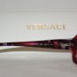 Brand New Versace Transparent Red Eyeglasses: Mod. 3131 (388) 54-16 & Case
