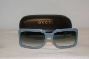 Brand New Gucci Blue Sunglasses: Mod. 2593 & Case