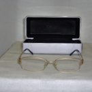 New Donna Karan Gold Eyeglasses: Mod. 3548B w/case